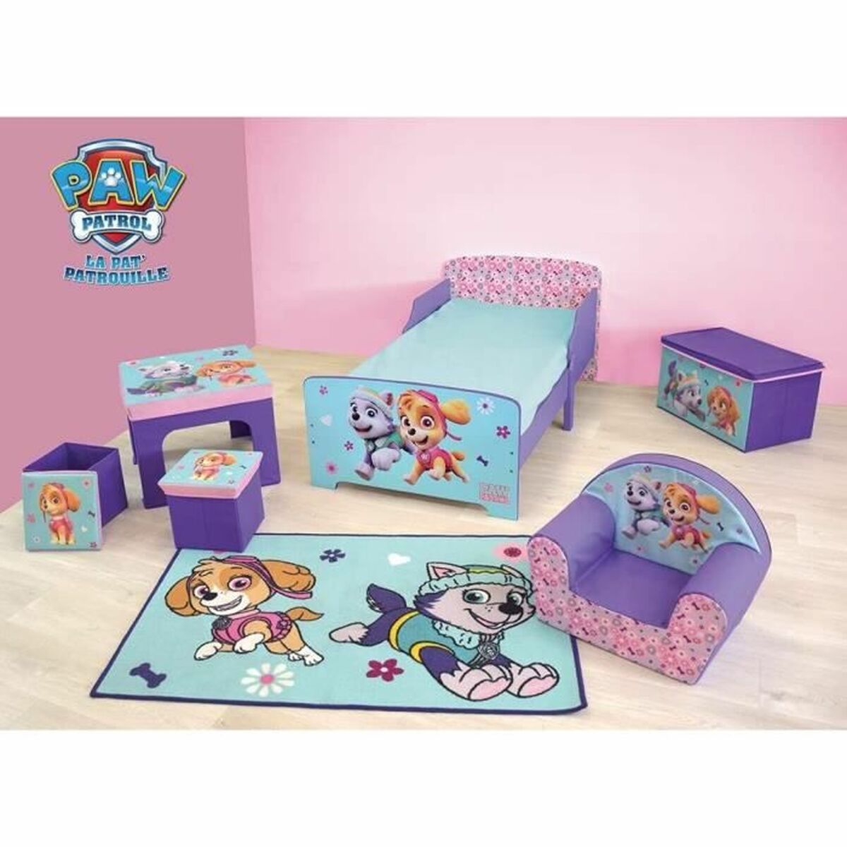 Tapete Infantil Fun House The Paw Patrol