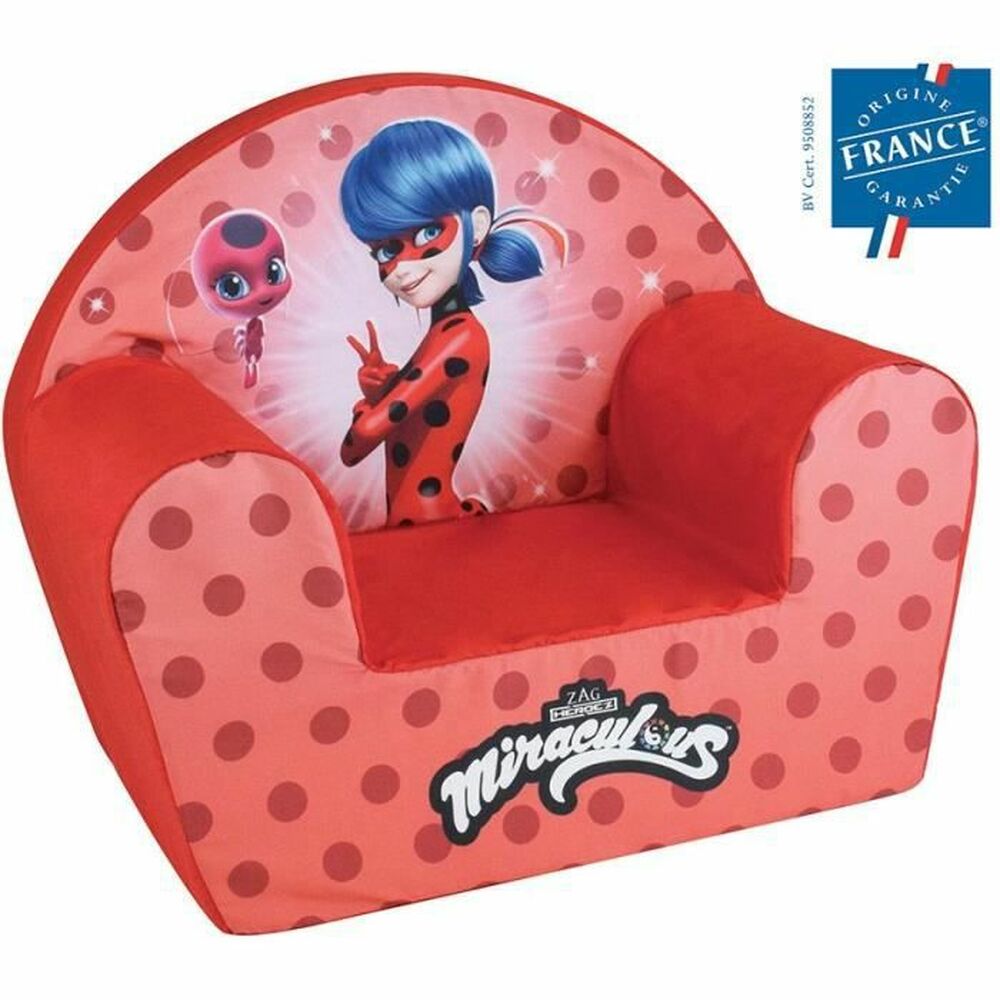 Poltrona Infantil Fun House Lady Bug club 52 x 33 x 42 cm