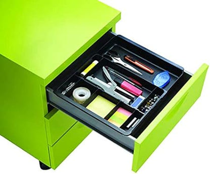 Organizador de Gavetas Drawinsert Preto (29,8 x 24,6 x 36 cm)