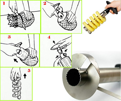 Cortador TM Home Abacaxi Aço inoxidável