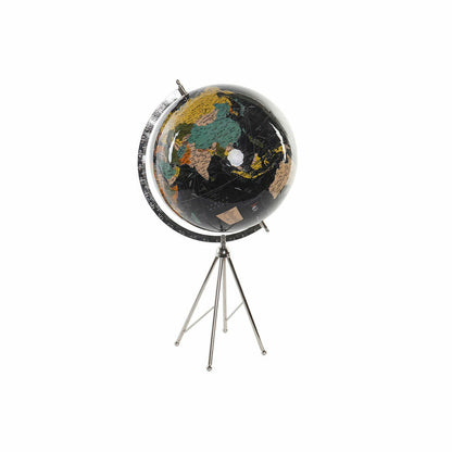 Globo Terrestre DKD Home Decor Metal Papel Plástico (31 x 33 x 60 cm)