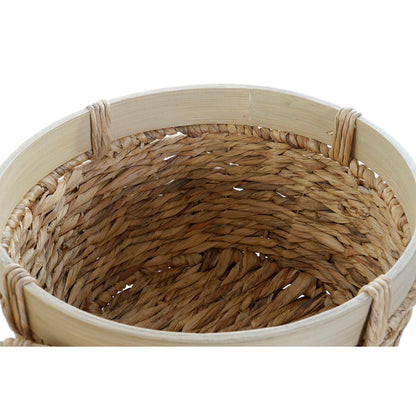 Conjunto de Cestas Tropical de Bambu