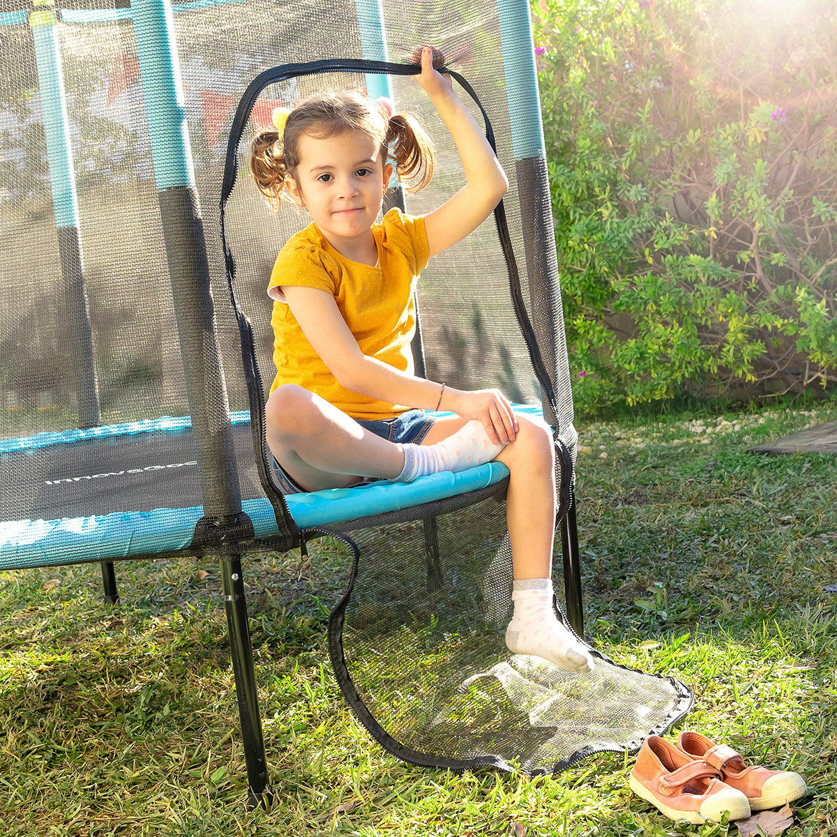 Cama Elástica Infantil com Rede de Segurança Kidine InnovaGoods