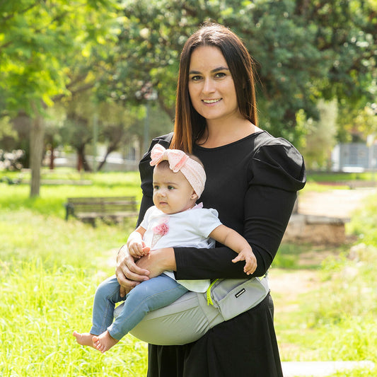 Porta-bebés Adaptável com Bolsos