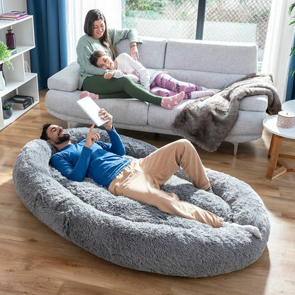 Cama de Cães para Humanos | Human Dog Bed XXL InnovaGoods Grey