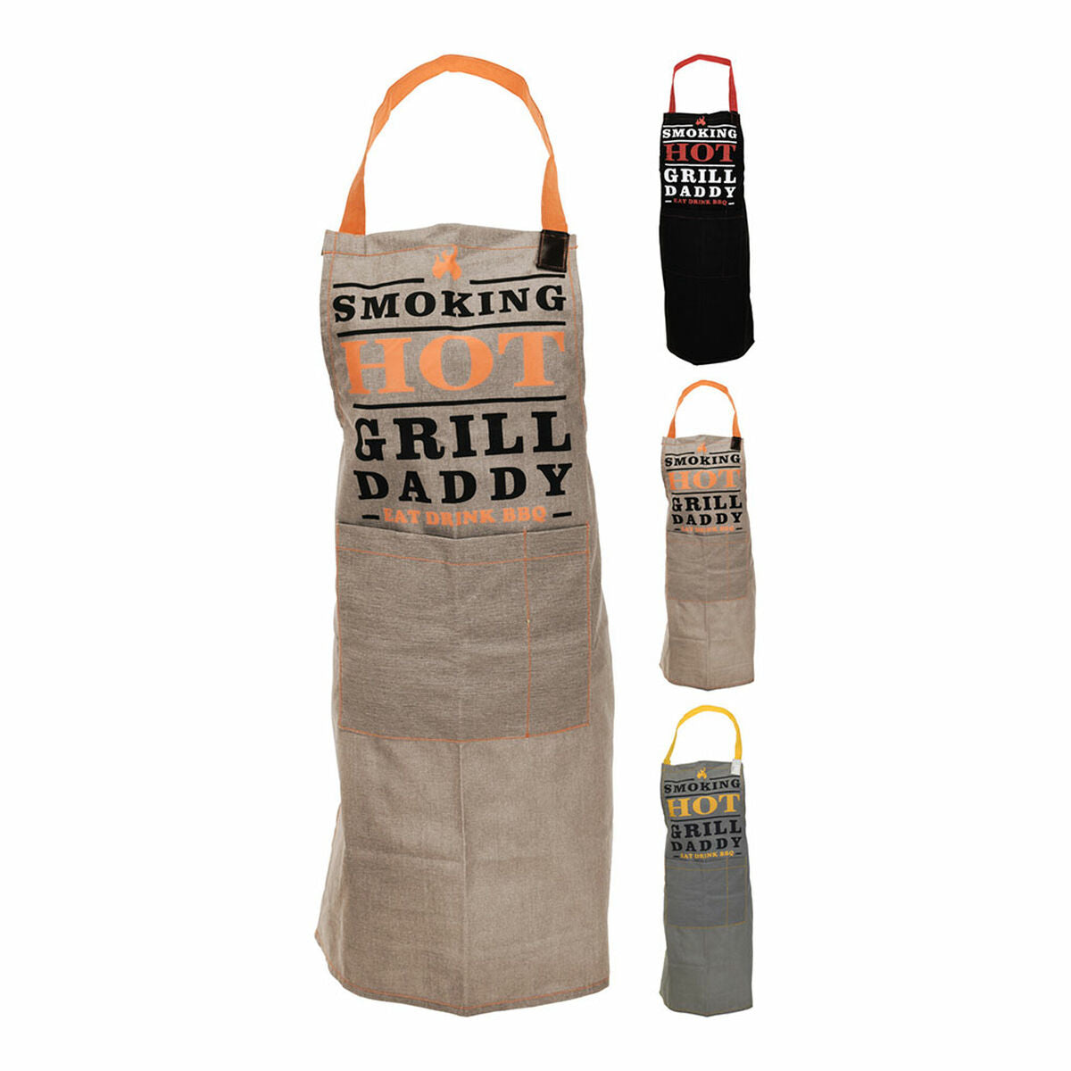 Avental com Bolso Grill Daddy