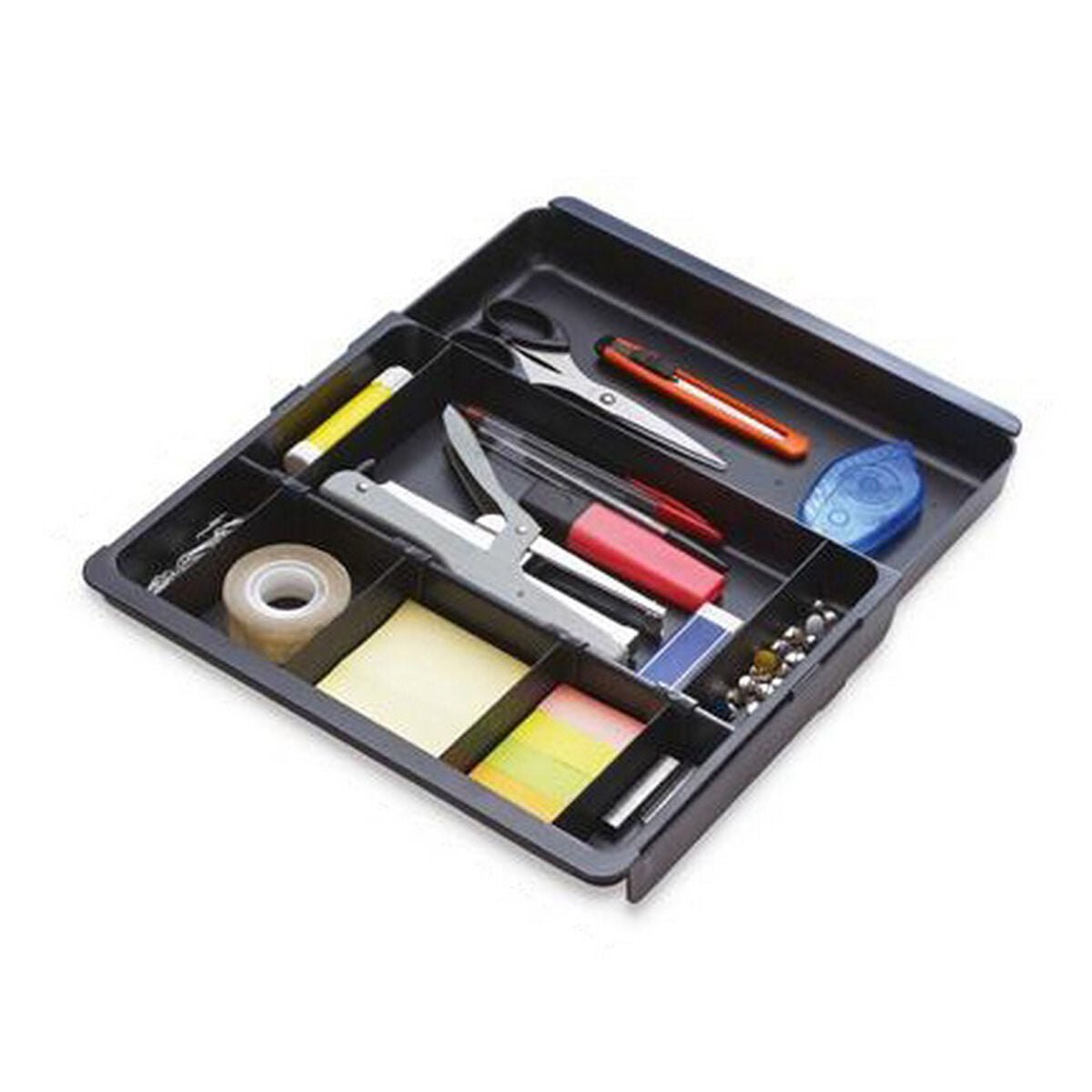 Organizador de Gavetas Drawinsert Preto (29,8 x 24,6 x 36 cm)