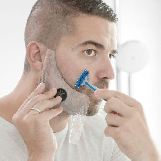 Molde de Barba Hipster Barber InnovaGoods