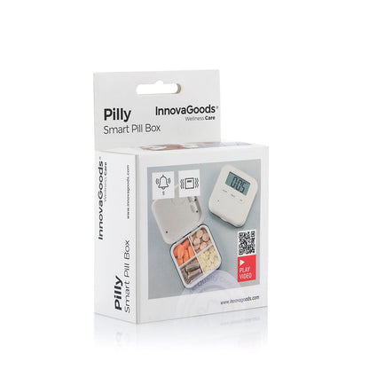 Caixa de Comprimidos Eletrónica Inteligente Pilly InnovaGoods