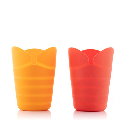 Utensílio para fazer pipocas em silicone dobrável (Pack de 2)