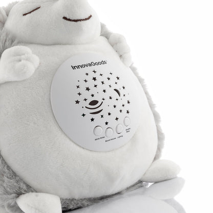 Porco-Espinho de Peluche com Ruído Branco e Projetor de Luz de Presença Spikey InnovaGoods