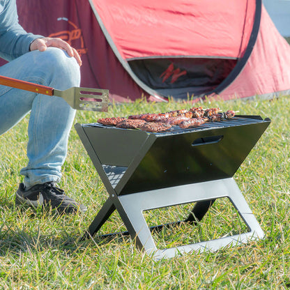 Grelhador dobrável portátil para Carvão FoldyQ InnovaGoods