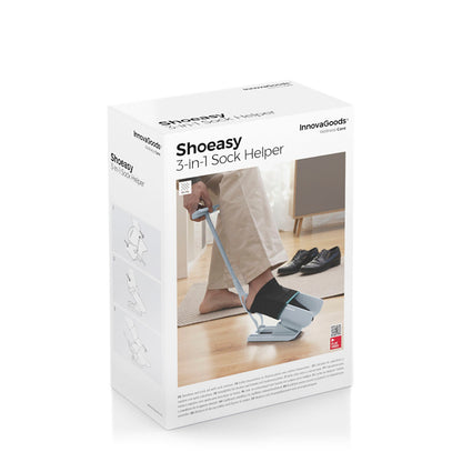 Calçadeira para Meias e Sapatos com Ajuda para Descalçar Shoeasy InnovaGoods