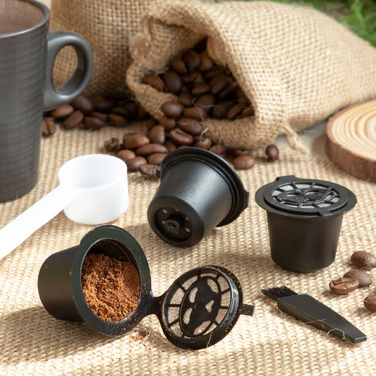 Conjunto de 3 Cápsulas de Café Reutilizáveis Recoff