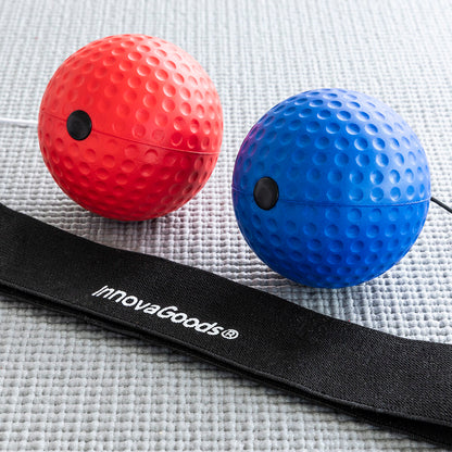 Conjunto de Bolas de Treino e Reflexos Balxing InnovaGoods