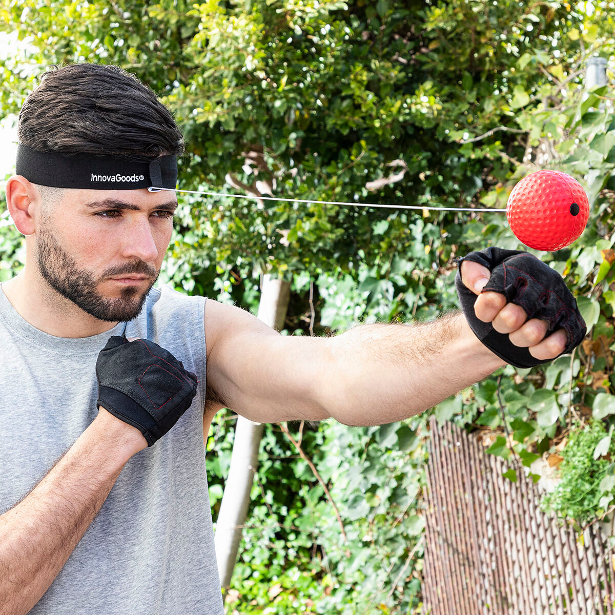 Conjunto de Bolas de Treino e Reflexos Balxing InnovaGoods