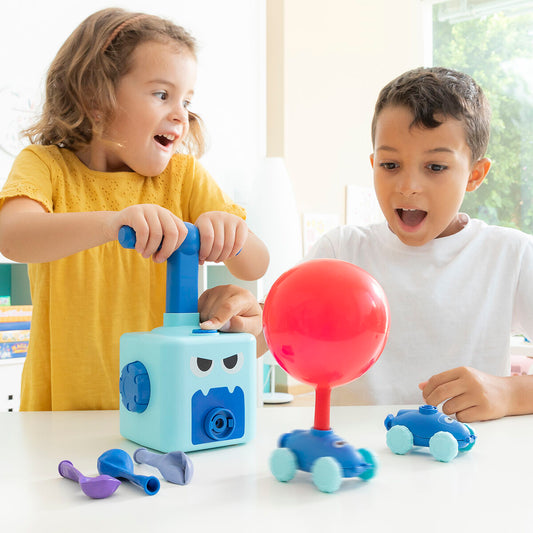 Brinquedo Lançador de Carrinhos e Globos 2 em 1 Coyloon InnovaGoods